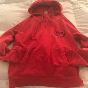 Pink Victoria’s Secret cotton hoodie